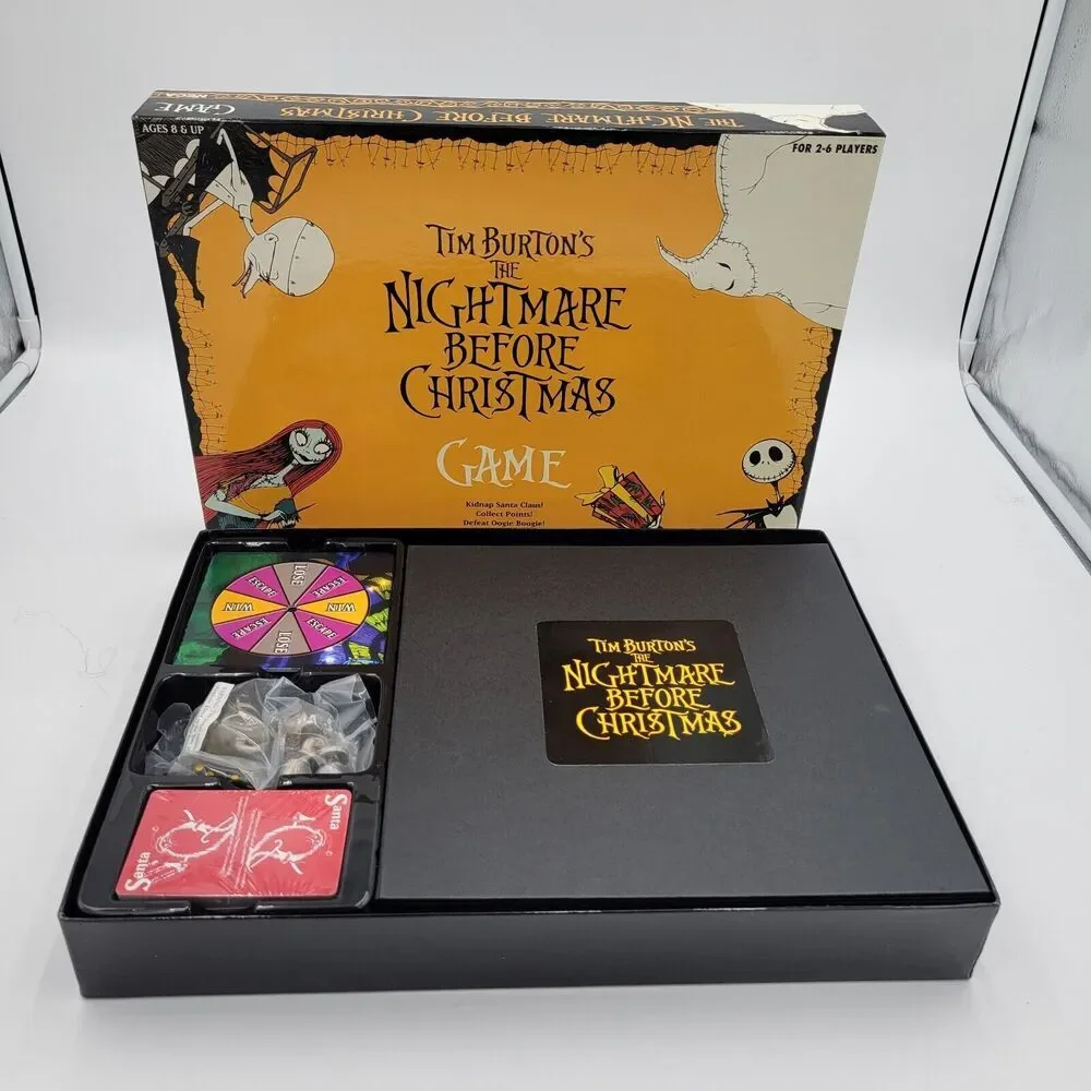 Tim Burton's The Nightmare Before Christmas Board Game Opened New